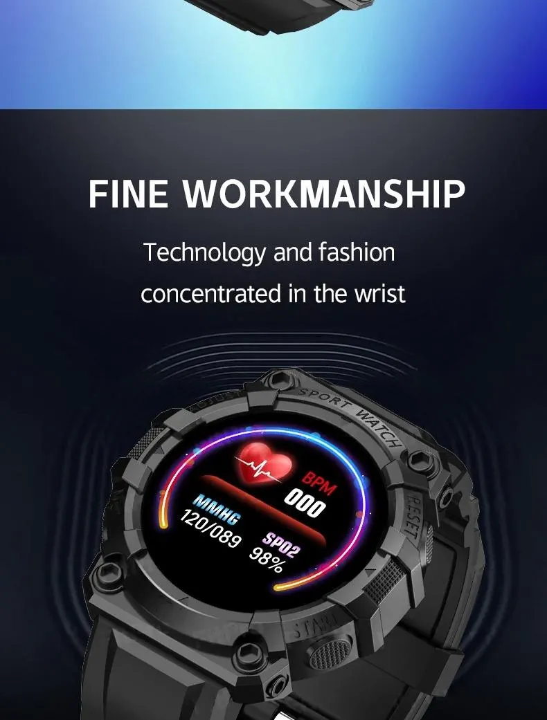 MYRYDER FD68S promotional banner graphic, exquisite craftsmanship, technology and fashion condensed on your wrist